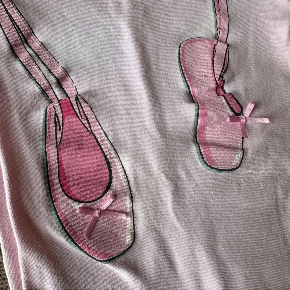 EUC Little Treasures 5pc Baby Girl Outfit Set, Pink Ballet, 9-12 Months